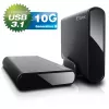 HDD puzdro Fantec DB-ALU31 čierne 3,5 palca