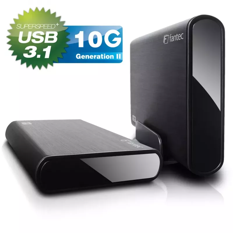 HDD puzdro Fantec DB-ALU31 čierne 3,5 palca