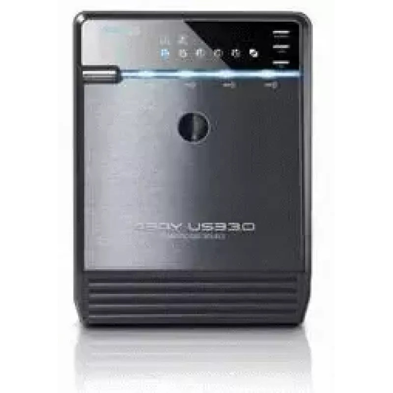 Externé puzdro na pevný disk Fantec QB-35US3R čierne