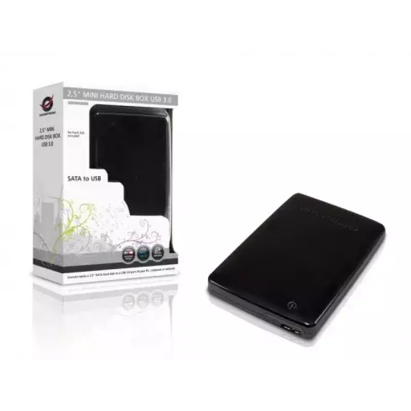 Puzdro na pevný disk Conceptronic CHD2MUSB3B Mini USB 3.0