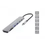 Conceptronic DONN28G 7-in-1 USB 3.2 Gen 1 dokovacia stanica, 4K60Hz HDMI, USB-A 5Gbps x 2, USB-C 5Gbps, SD, TF/MicroSD, 100W USB PD