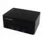 LC Power LC-DOCK-U3-HUB - dokovacia stanica pre HDD so sieťovým indikátorom, 3-portový USB hub, vypínač, funkcia klonovania šachty: 2 - 2.5 / 3.5 zdieľané