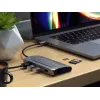 Dokovacia stanica pre notebook Satechi ST-U4MA3M USB Type-C sivá 100W Power Delivery