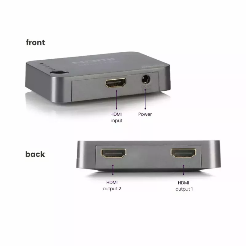 HDMI rozbočovač Marmitek Split 312 UHD HDMI 2x HDMI