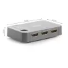 Marmitek Connect 350 UHD 2.0 prepínač HDMI, HDMI 2.0b, 4K 2160p, 18 Gbit/s, čierny
