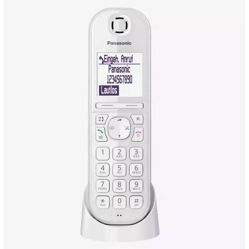Panasonic KX-TGQ200GW digitálny bezdrôtový telefón DECT, biely