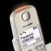 DECT telefón Panasonic KX-TGE262GN bezdrôtová slúchadlo identifikácia volajúceho