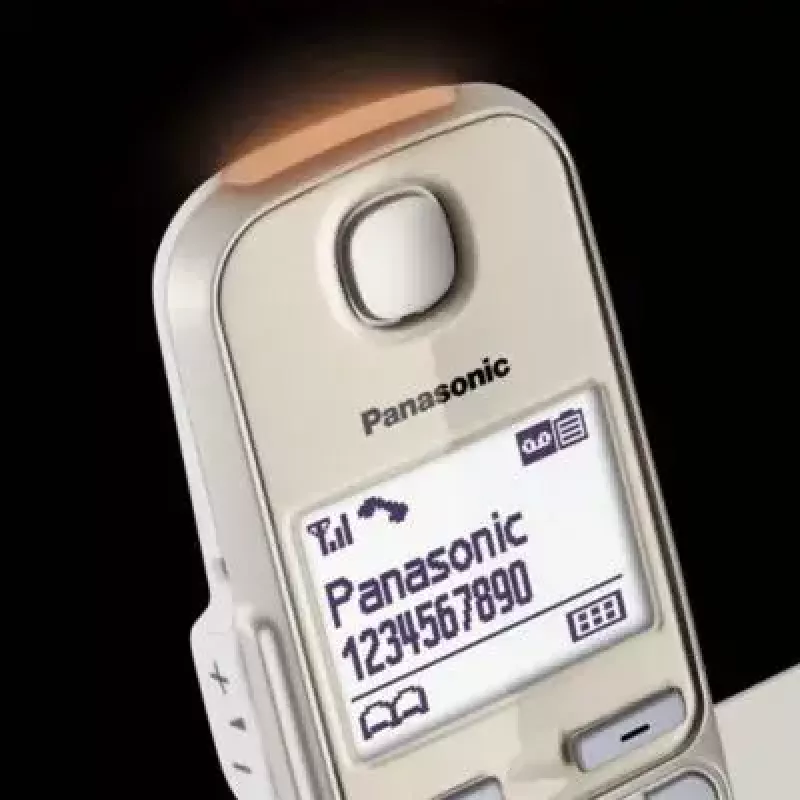 DECT telefón Panasonic KX-TGE262GN bezdrôtová slúchadlo identifikácia volajúceho