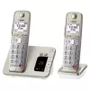 DECT telefón Panasonic KX-TGE262GN bezdrôtová slúchadlo identifikácia volajúceho