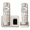 DECT telefón Panasonic KX-TGE262GN bezdrôtová slúchadlo identifikácia volajúceho