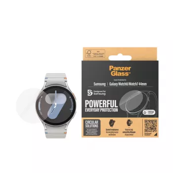 PanzerGlass® ochrana displeja Samsung Galaxy Watch8 | Watch7 44mm | Ultra-Wide Fit