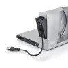 Elektrický univerzálny krájač Graef MYtiny 170 W strieborný hrúbka rezu 1,5 cm
