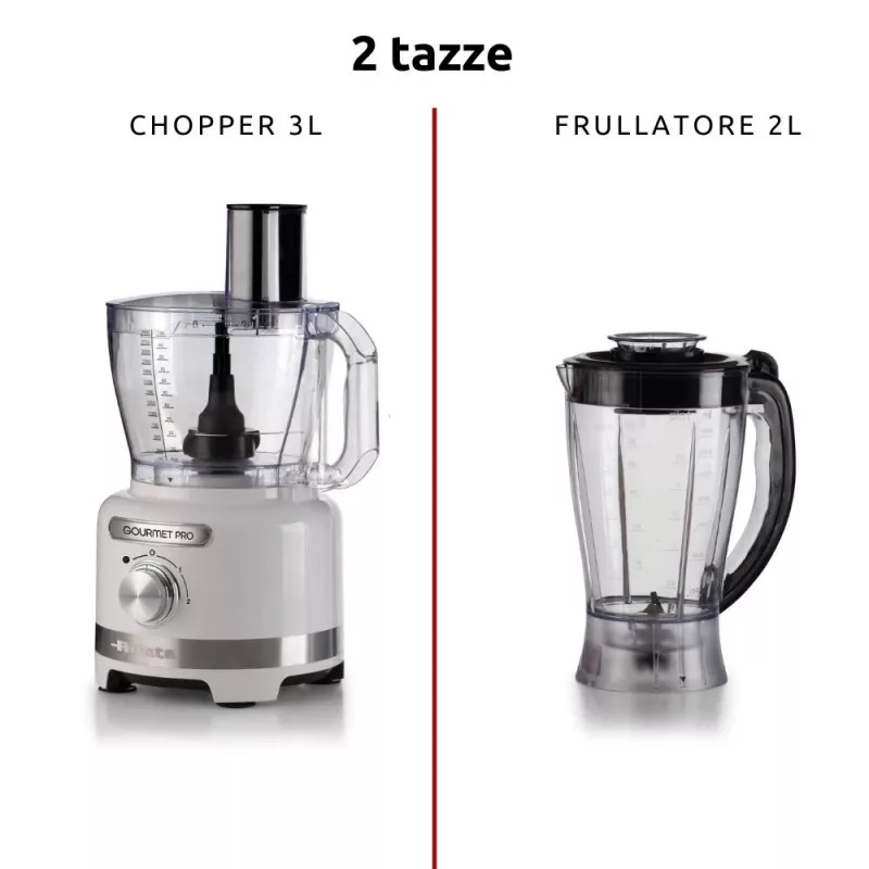 Stolný mixér Ariete 1782 Gourmet Pro Moderna 00C178201AR0 - biela