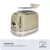 Ariete 0155/03 6 na 2 plátky 810 W béžová
