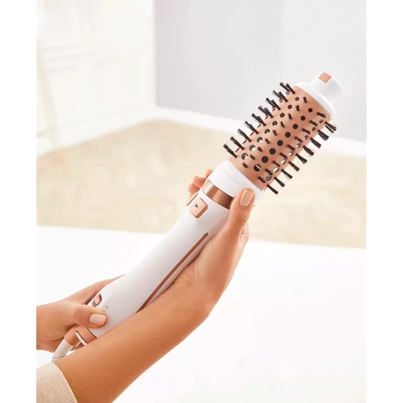 Rowenta Brush Activ Ultimate Care CF9720 teplovzdušná kefa teplá meď, biela 2 m