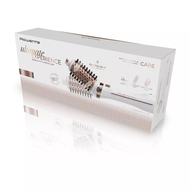 Rowenta Brush Activ Ultimate Care CF9720 teplovzdušná kefa teplá meď, biela 2 m