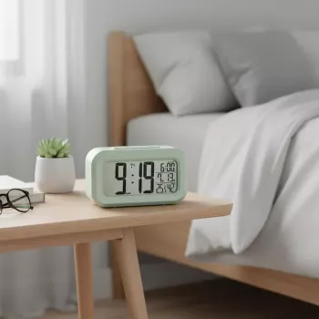 Digitálny budík Hama RC 660 mätová farba