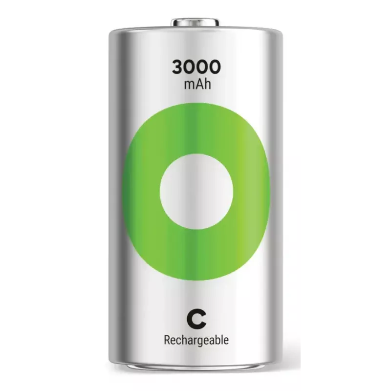 GP Batteries ReCyko GPRCK300C136C2 nabíjateľná batéria C (Baby), NiMH 3000 mAh 1,2 V, 2 ks