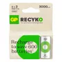 GP Batteries ReCyko GPRCK300C136C2 nabíjateľná batéria C (Baby), NiMH 3000 mAh 1,2 V, 2 ks