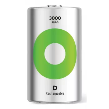 GP Batteries ReCyko GPRCK300D143C2 nabíjateľná batéria D (Mono), NiMH 3000 mAh 1,2 V, 2 ks