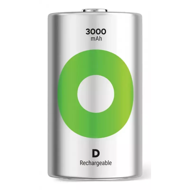 GP Batteries ReCyko GPRCK300D143C2 nabíjateľná batéria D (Mono), NiMH 3000 mAh 1,2 V, 2 ks