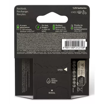 Nabíjateľná batéria GP Batterien ReCyko Pro GPRCP80AAA174C4 AAA NiMH 14g