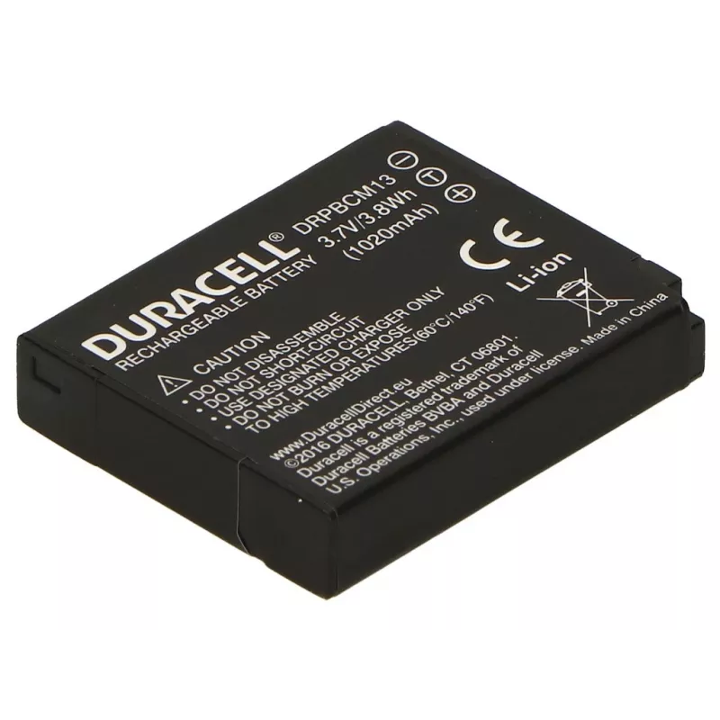 Duracell akumulátor do fotoaparátu – náhrada za batériu Panasonic DMW-BCM13