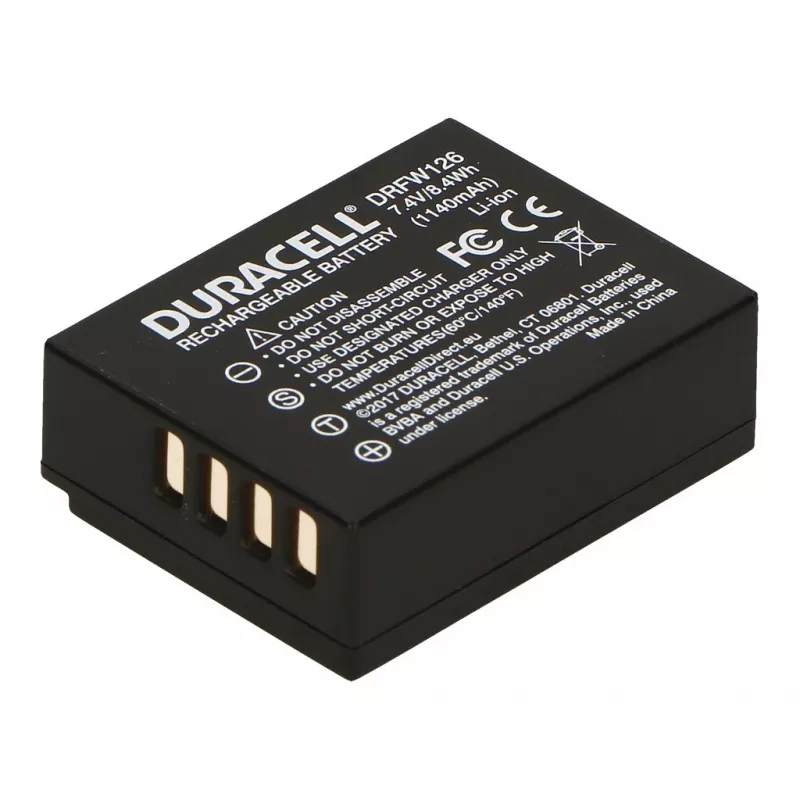 Akumulátor do fotoaparátu Duracell DRFW126 náhrada za Fujifilm NP-W126