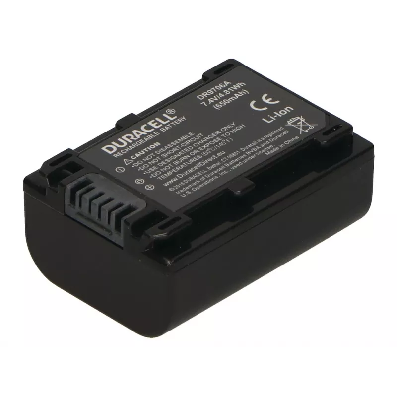 Duracell akumulátor do kamery – náhrada za batériu Sony NP-FV50