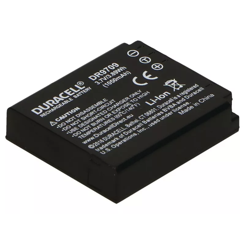 Duracell akumulátor do fotoaparátu – náhrada za batériu Panasonic CGA-S005