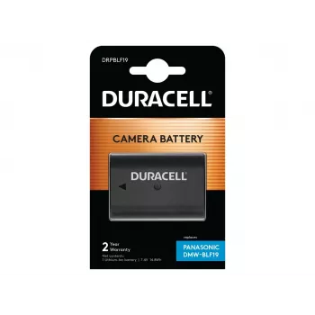 Duracell batéria do fotoaparátu - náhrada za Panasonic DMW-BLF19E batéria