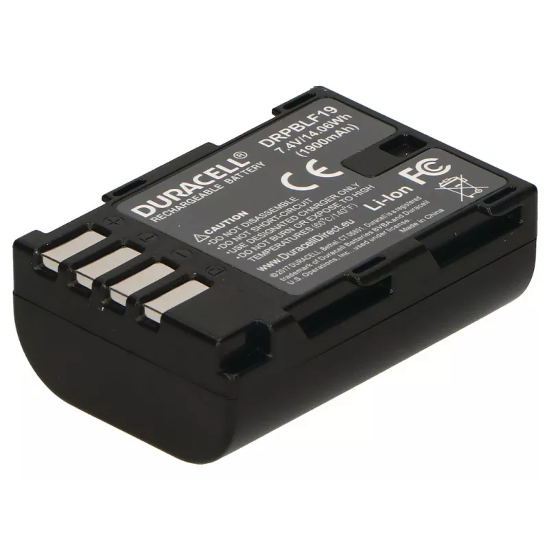 Duracell batéria do fotoaparátu - náhrada za Panasonic DMW-BLF19E batéria