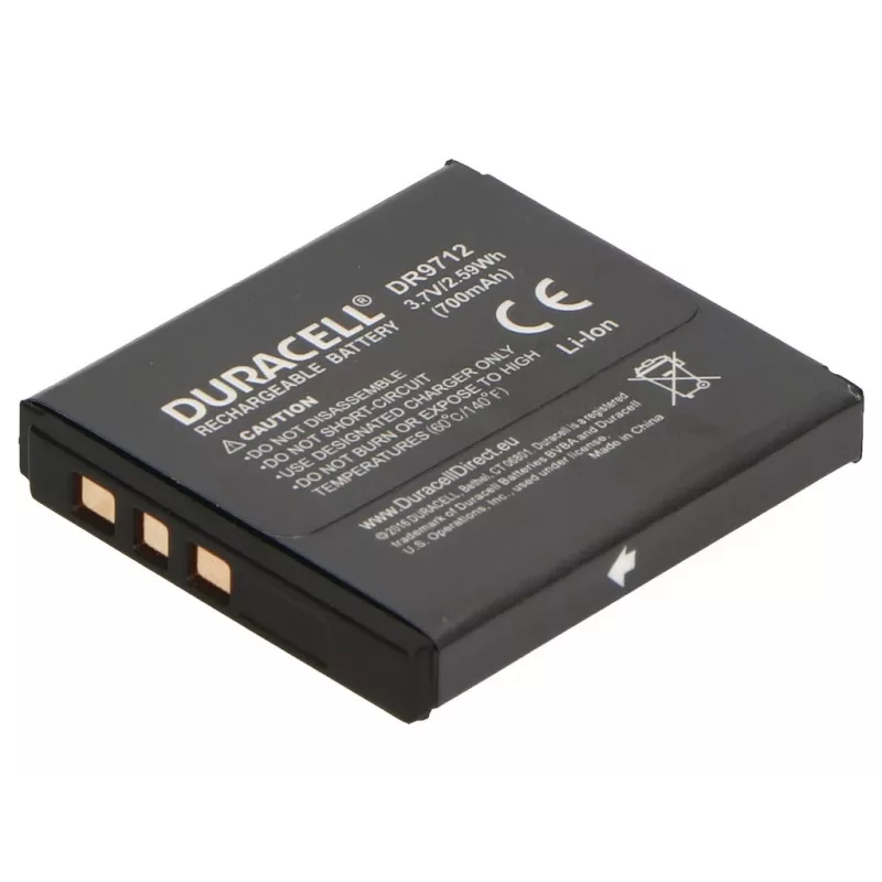 Duracell batéria do fotoaparátu – náhrada za Kodak KLIC-7001 batéria