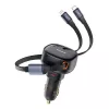 Baseus Enjoyment Pro 60W auto nabíjačka USB kábel