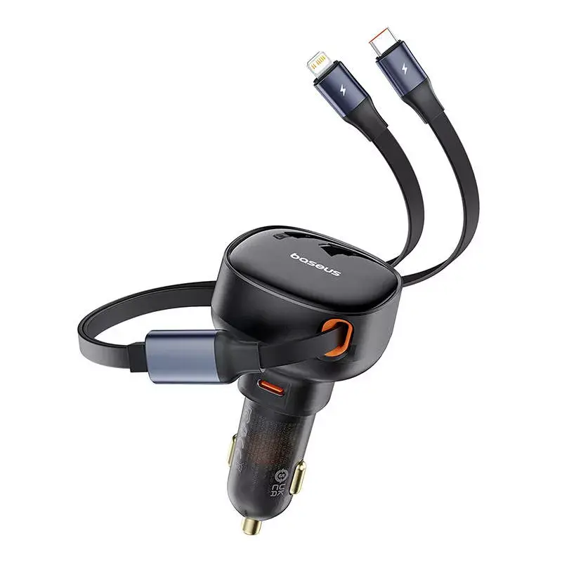Baseus Enjoyment Pro 60W auto nabíjačka USB kábel