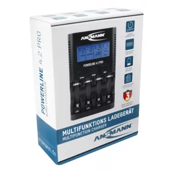 Nabíjačka batérií Ansmann Powerline 4.2 Pro