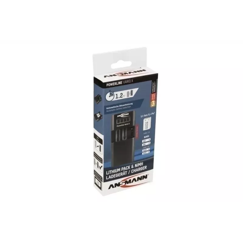 Nabíjačka batérií Ansmann Powerline Vario X USB