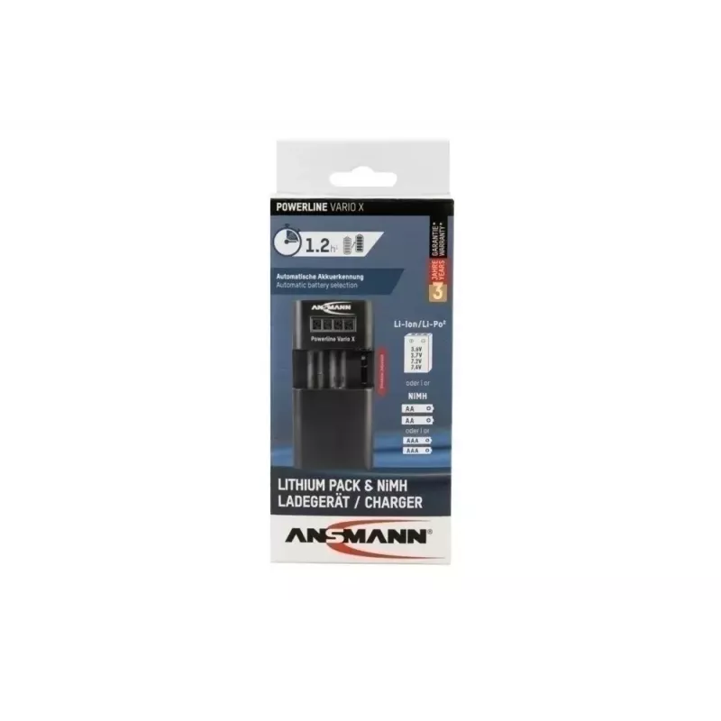 Nabíjačka batérií Ansmann Powerline Vario X USB