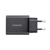 Napájací zdroj Intenso W65ACC USB-A a USB-C konektory čierny