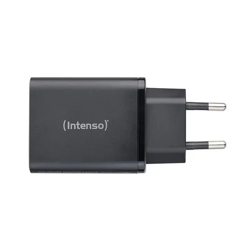 Napájací zdroj Intenso W65ACC USB-A a USB-C konektory čierny