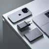 Napájací zdroj Intenso W65ACC USB-A a USB-C konektory čierny