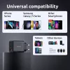 Napájací zdroj Intenso W65ACC USB-A a USB-C konektory čierny