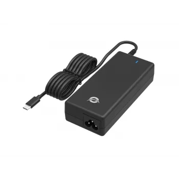 Conceptronic OZUL03BE 100W GaN desktopová USB-PD nabíjačka, univerzálna, interiér, 100–240 V, 50–60 Hz, 100 W, 5–20 V