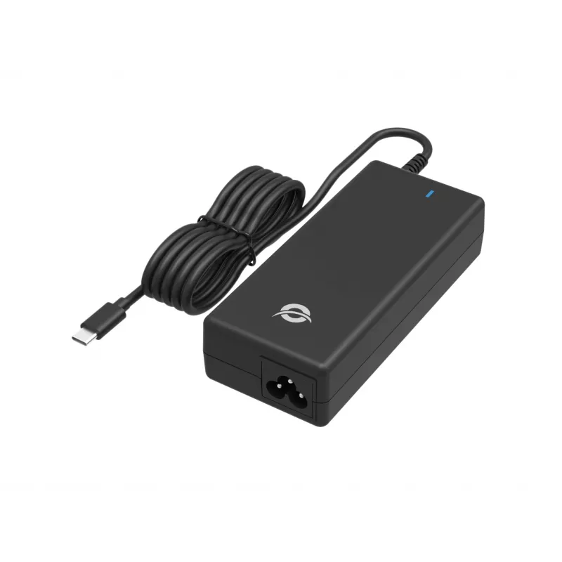 Conceptronic OZUL03BE 100W GaN desktopová USB-PD nabíjačka, univerzálna, interiér, 100–240 V, 50–60 Hz, 100 W, 5–20 V