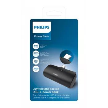 Philips DLP2510C mini powerbanka 2500 mAh, USB-C