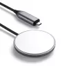 Nabíjačka na mobilný telefón Satechi ST-UCQIMCM USB bezdrôtové nabíjanie sivá biela