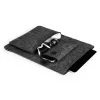 Durable 507158 MultiBag EFFECT obal na notebook / tablet 16,4″ (41,7 cm), plsť z recyklovaného PET, s vreckom na príslušenstvo a telefón
