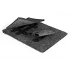 Durable 507158 MultiBag EFFECT obal na notebook / tablet 16,4″ (41,7 cm), plsť z recyklovaného PET, s vreckom na príslušenstvo a telefón
