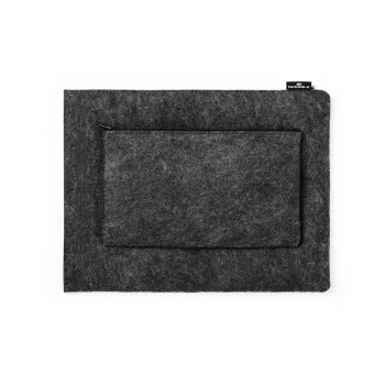 Puzdro Sleeve Durable Effect 33 cm 13 palcov antracitové 1 predné vrecko jednofarebné