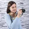 Hama Braid 120 popruh na digitálny fotoaparát nylon čierny, žltý